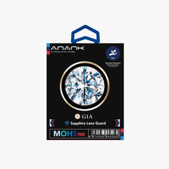 Sapphire lens guard(Flamed Titanium)