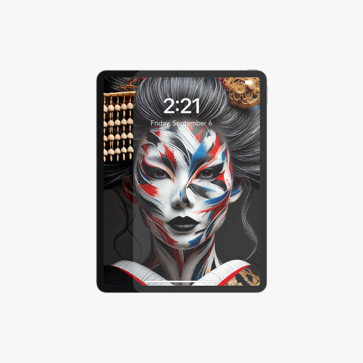 iPad curved clear